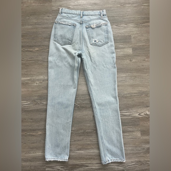 Reformation Jeans Stevie Color Tahoe Size 26 - Picture 3 of 5